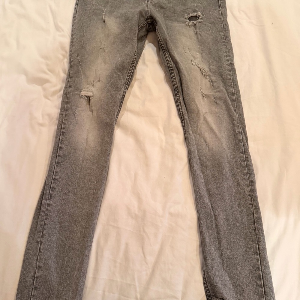 Stylish Distressed Slim Fit Jeans